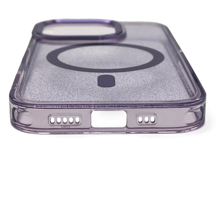 WOZINSKY Protective case for Samsung Galaxy S25 Glitter Case with Mag Safe - purple with glitter – image 5