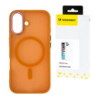 WOZINSKY Back case for Samsung Galaxy S25 Fashion Case MagSafe - orange