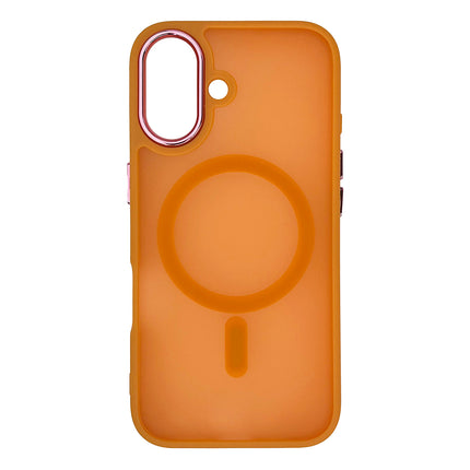 WOZINSKY Back case for Samsung Galaxy S25 Fashion Case MagSafe - orange – image 2