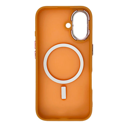 WOZINSKY Back case for Samsung Galaxy S25 Fashion Case MagSafe - orange – image 3