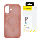 WOZINSKY Back case for Samsung Galaxy S25 Fashion Case MagSafe - pink
