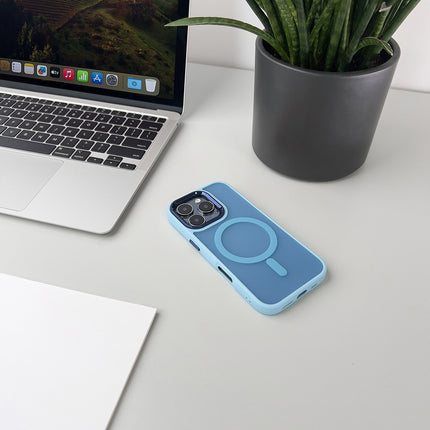 WOZINSKY Back case for Samsung Galaxy S25 Fashion Case MagSafe - blue – image 7