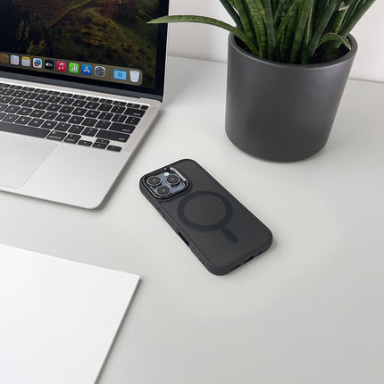WOZINSKY Back case for Samsung Galaxy S25 Fashion Case MagSafe - black – image 7