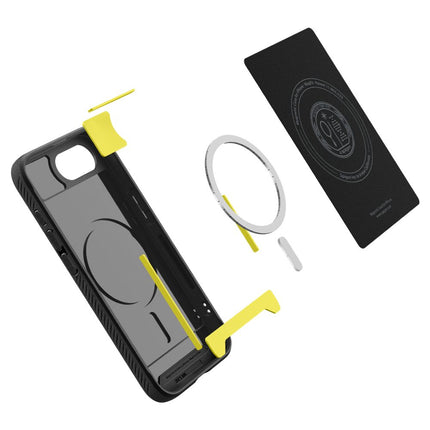 SPIGEN Case for iPhone 16e Rugged Armor MagSafe - black – image 7