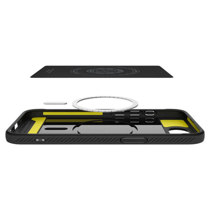 SPIGEN Case for iPhone 16e Rugged Armor MagSafe - black – image 8