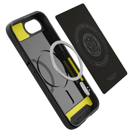 SPIGEN Case for iPhone 16e Rugged Armor MagSafe - black – image 9