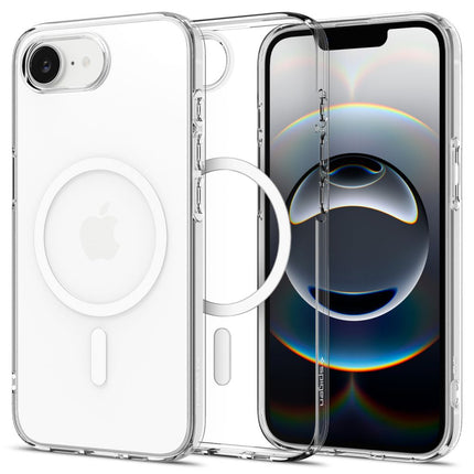 SPIGEN Case for iPhone 16e with MagSafe Liquid Crystal Mag - transparent