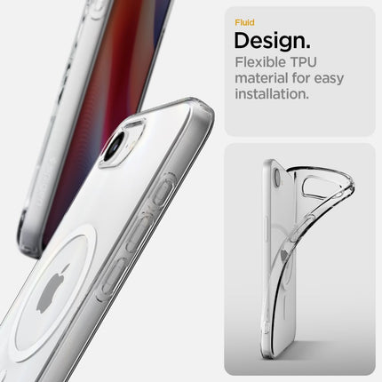 SPIGEN Case for iPhone 16e with MagSafe Liquid Crystal Mag - transparent – image 11