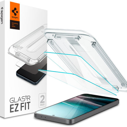 SPIGEN Tempered glass with mounting frame for Samsung Galaxy A36 5G transparent - 2 pcs.