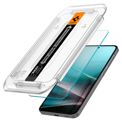 SPIGEN Tempered glass with mounting frame for Samsung Galaxy A36 5G transparent - 2 pcs. – image 2
