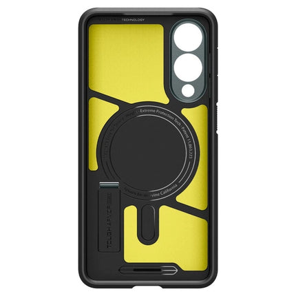 SPIGEN Case for Samsung Galaxy S25 Edge Tough Armor MagSafe - green and black – image 3