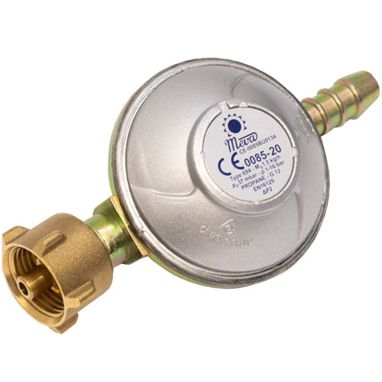 MEVA Gas pressure regulator reducer for LPG cylinders Type 694 EN16129 G12 37mbar