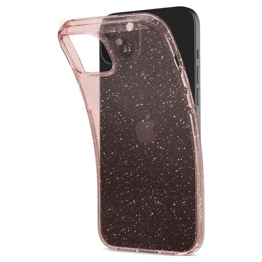 SPIGEN Case for iPhone 15 Plus Liquid Crystal Glitter - pink transparent