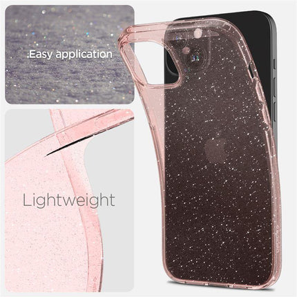 SPIGEN Case for iPhone 15 Plus Liquid Crystal Glitter - pink transparent – image 5