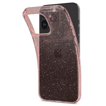 SPIGEN Case for iPhone 15 Pro Max Liquid Crystal Glitter - pink transparent