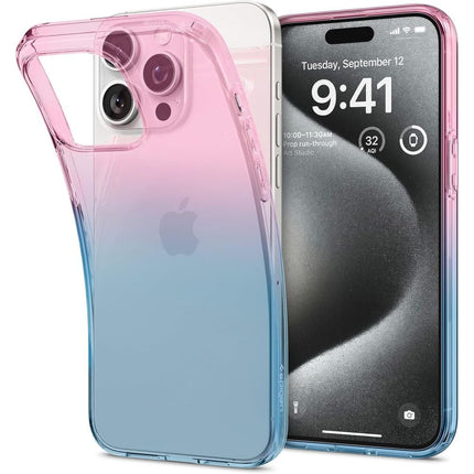 SPIGEN Case for iPhone 15 Pro Liquid Crystal - pink and blue