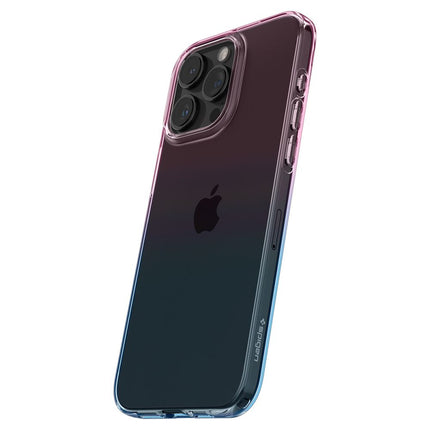 SPIGEN Case for iPhone 15 Pro Liquid Crystal - pink and blue – image 8