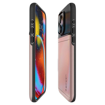 SPIGEN Case for iPhone 15 Pro Max Slim Armor CS - pink – image 9