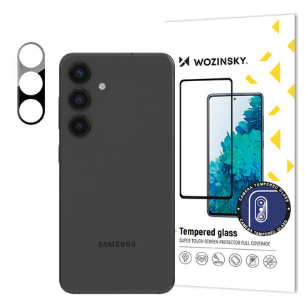WOZINSKY 9H tempered camera glass for Samsung Galaxy S24+ Full Camera Glass