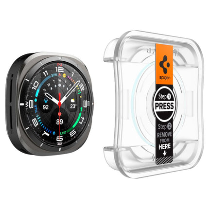 SPIGEN Tempered glass with mounting frame for Samsung Galaxy Watch Ultra 47 mm - 2 pcs. – image 3