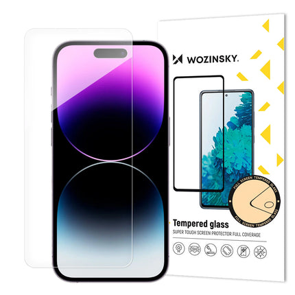 WOZINSKY Full Cover Flexible Glass hybrid glass for iPhone 16