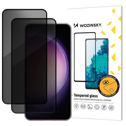 WOZINSKY Privacy Tempered Glass for Xiaomi Redmi 14C Privacy Glass - 2 pcs.