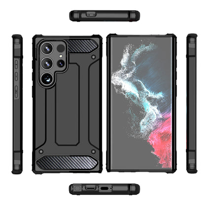 HURTEL Armored hybrid case for Xiaomi Redmi Note 14 5G Hybrid Armor - black – image 4