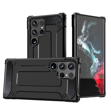 HURTEL Armored hybrid case for Xiaomi Redmi 14C Hybrid Armor - black