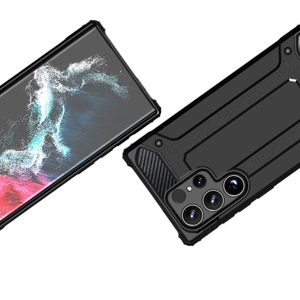 HURTEL Armored hybrid case for Xiaomi Redmi 14C Hybrid Armor - black – image 3