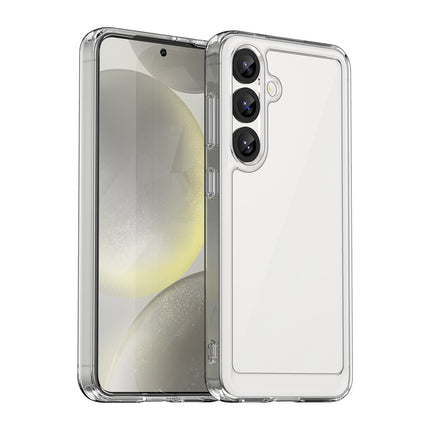 HURTEL Case with Gel Frame for Xiaomi Note 14 Pro 4G Outer Space Case - Transparent