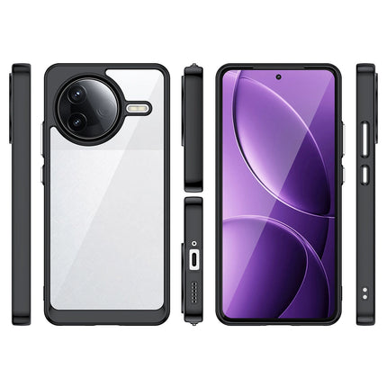 HURTEL Case with gel frame for Xiaomi Poco F7 Ultra Outer Space Case - black – image 2