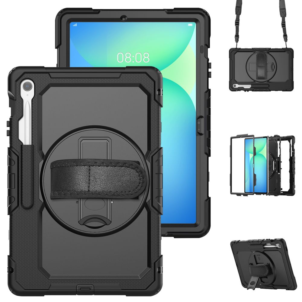 Tech-Protect Case cover for Samsung Galaxy Tab S10 FE+ Solid - black – image 3