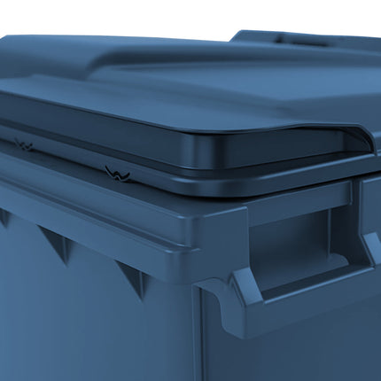 GSG24 Container for municipal waste PZH EN 840-2 DIN 1100L - blue – image 2