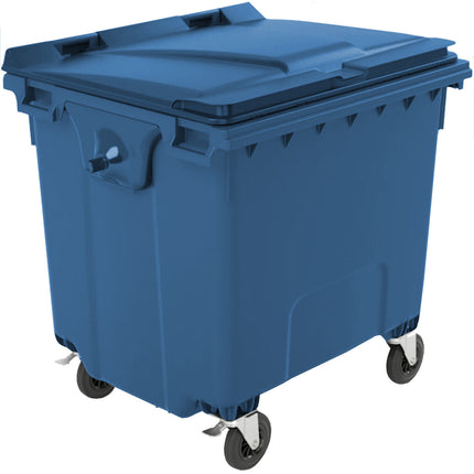 GSG24 Container for municipal waste PZH EN 840-2 DIN 1100L - blue – image 5