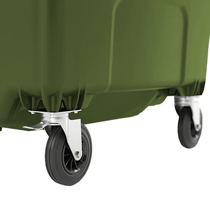 GSG24 Container for municipal waste PZH EN 840-2 DIN 1100L - green – image 4