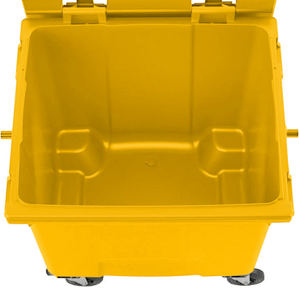 GSG24 Container for municipal waste PZH EN 840-2 DIN 1100L - yellow – image 3