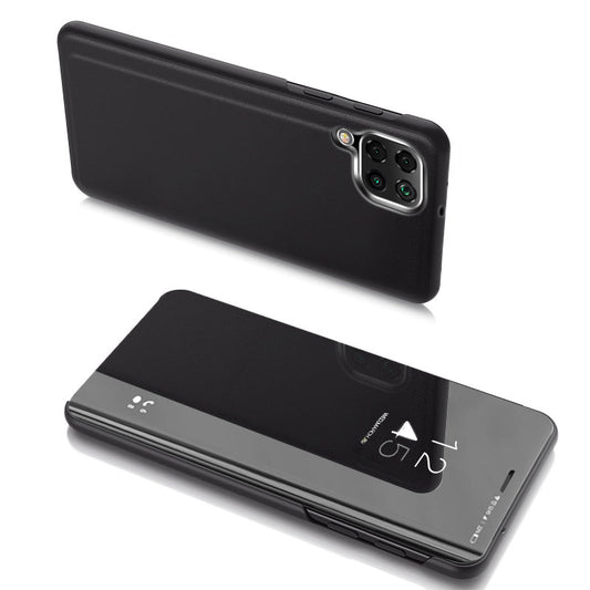 HURTEL Flip case for Samsung Galaxy A22 4G Clear View Case - black