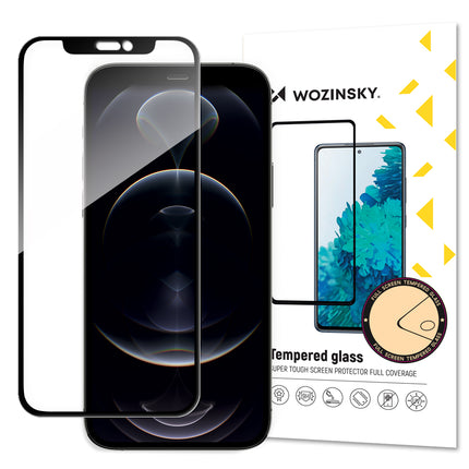 WOZINSKY Tempered glass for iPhone 13 mini Full Glue Tempered Glass
