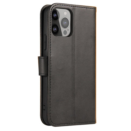 HURTEL Case cover with flap, wallet stand, for Samsung Galaxy S23+ Magnet Case - black – image 4