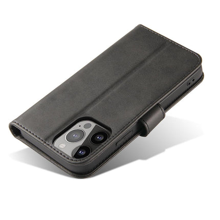 HURTEL Case cover with flap, wallet stand, for Samsung Galaxy S23+ Magnet Case - black – image 5