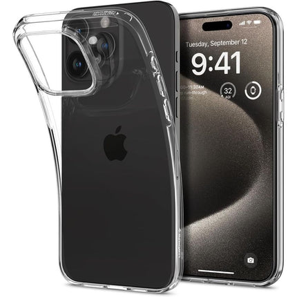 SPIGEN Case for iPhone 15 Pro Max Liquid Crystal - transparent