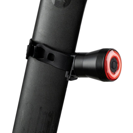 ROCKBROS Rear bicycle light with Q5 intelligent stop system - black – image 4