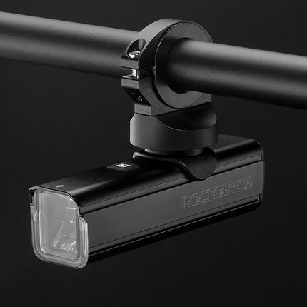 ROCKBROS Front bicycle light 1000 lm with USB-C - USB-A cable - black – image 6