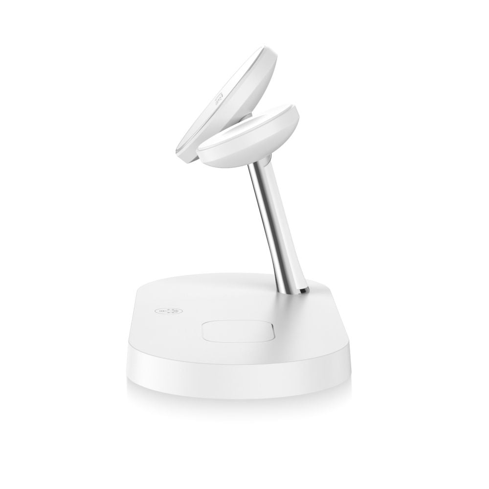 Tech-Protect 3in1 inductive charger for smartphone, headphones, smartwatch with MagSafe - white – image 4