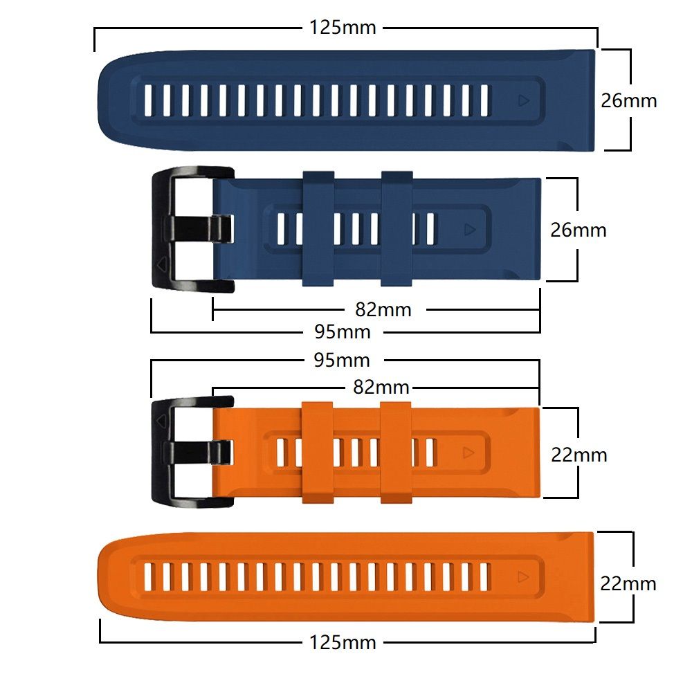 Tech-Protect Strap for Garmin Fenix ​​5 / 6 / 6 Pro / 7 IconBand - black – image 10