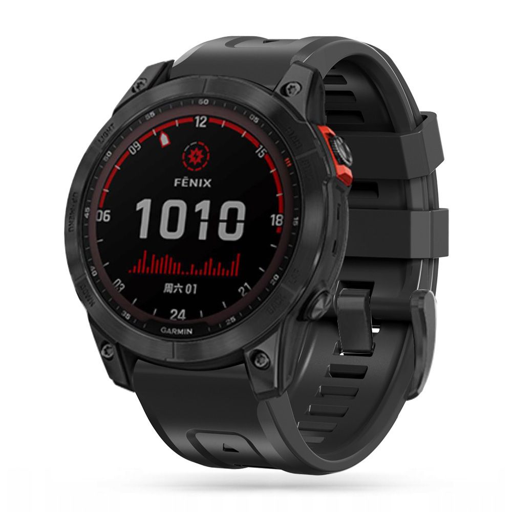 Tech-Protect Strap for Garmin Fenix ​​5 / 6 / 6 Pro / 7 IconBand - black – image 2