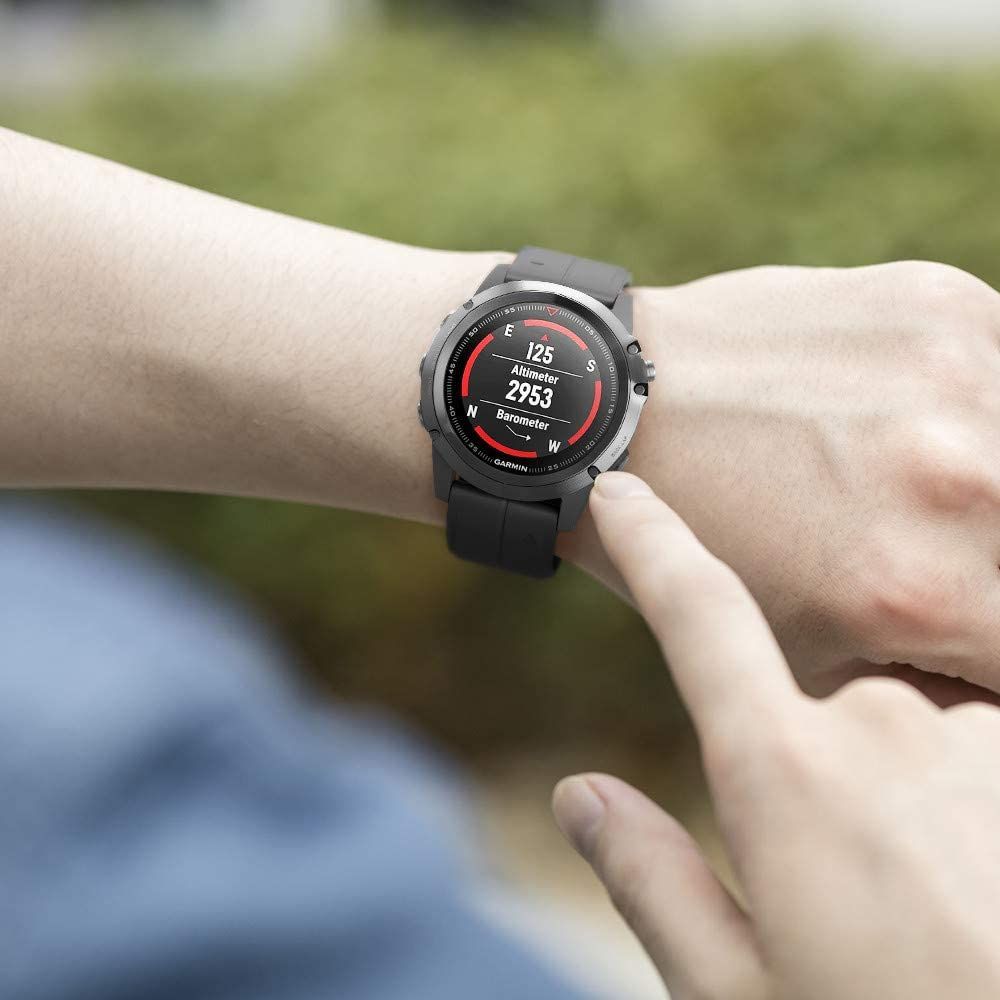Tech-Protect Strap for Garmin Fenix ​​5 / 6 / 6 Pro / 7 IconBand - black – image 8
