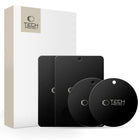 Tech-Protect Magnetic plates for car phone holders, black - 4 pcs.