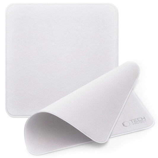 Tech-Protect Microfiber Polishing Cloth for screens, gray - 2 pcs.