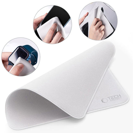 Tech-Protect Microfiber Polishing Cloth for screens, gray - 2 pcs. – image 7